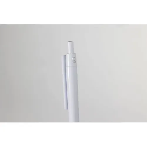 AMPLA Ball pen in recycled ABS white 