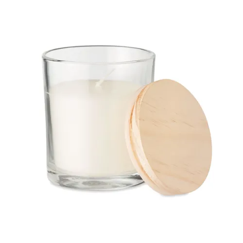 ANCIENT Vanilla fragranced candle transparent 
