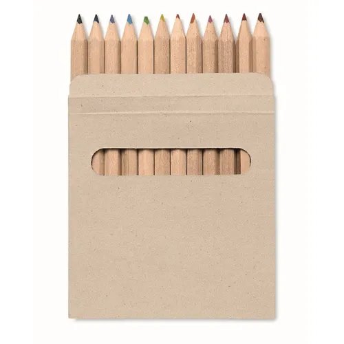 ARCOLOR 12 coloured pencils set brown 