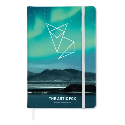 ARCONOT LINED A5 notebook 96 lined sheets white 