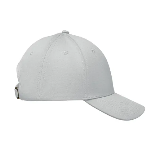 BAHAMAS 6 panel cotton baseball cap white 