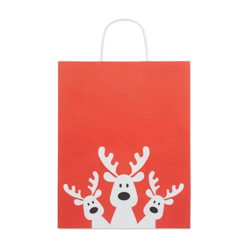 BAO LARGE Gift paper bag large red 