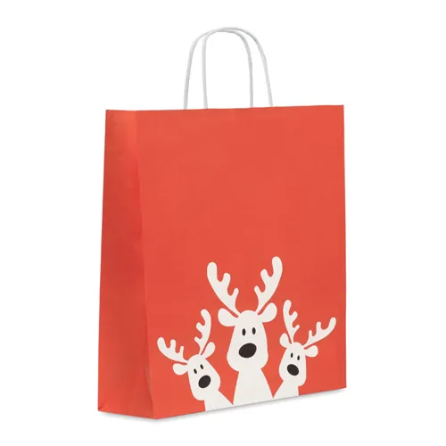 BAO LARGE Gift paper bag large red 