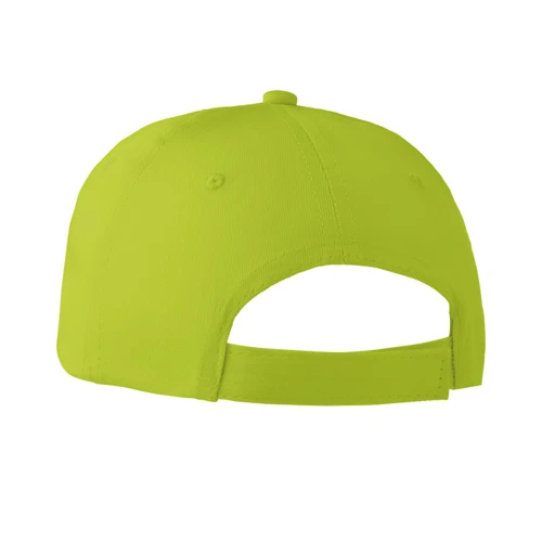 BASIE APOLLO 6 Panel baseball cap 160 gr/m lime 