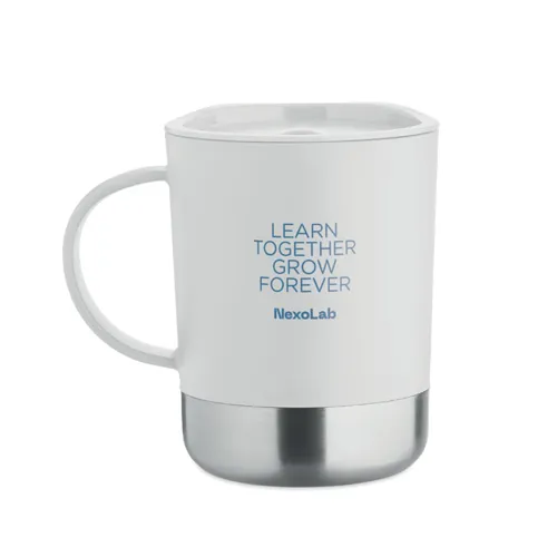 BEAKER Single wall mug 300ml white 