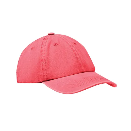 BEAU 6 paneles baseball sapka 265 g Piros 