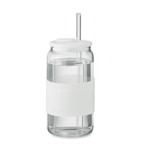 BOROSIP Boroszilikát pohár 550 ml Fehér 