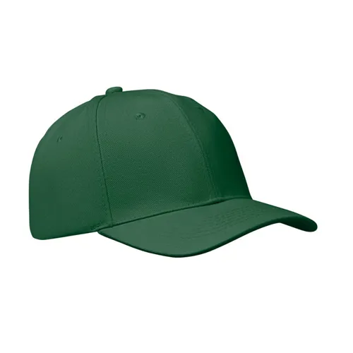 BUFFALO 6 panel baseball sapka 260g/m² Sötétzöld 