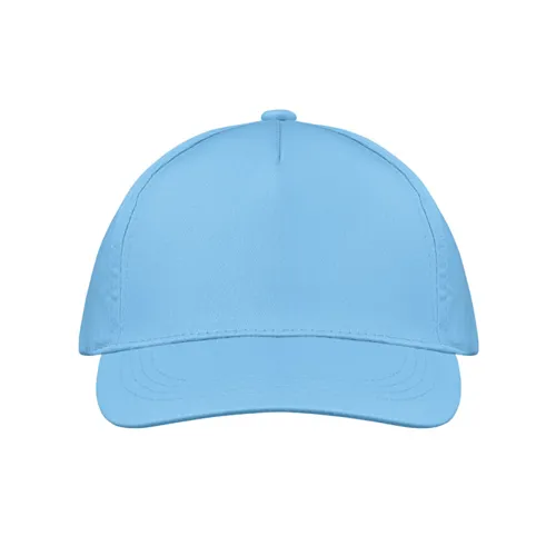 BUZZ 5 panel baseball sapka 160g/m² Babakék 