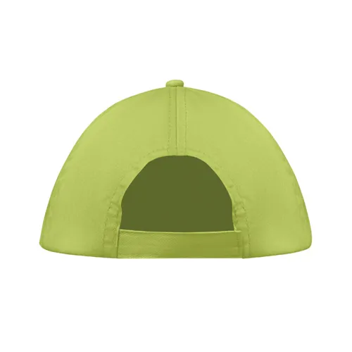 BUZZ 5 panel baseball sapka 160g/m² Lime 