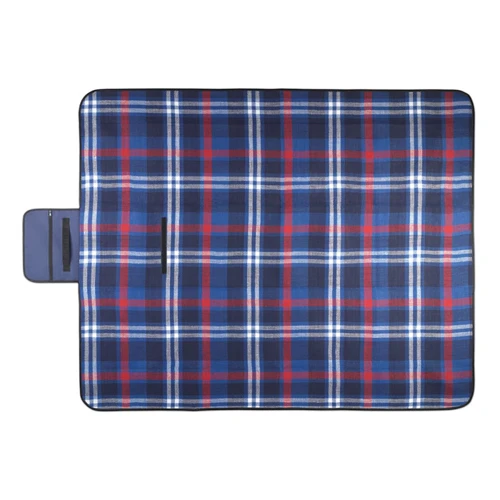 CENTRAL PARK Polyester picnic blanket blue 