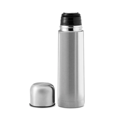 CHAN Double wall flask 500 ml matt silver 