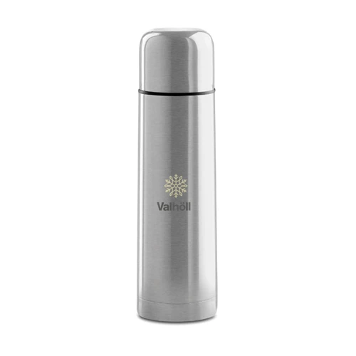 CHAN Double wall flask 500 ml matt silver 