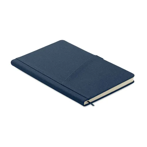 CINCO A5 notebook PU front pocket blue 