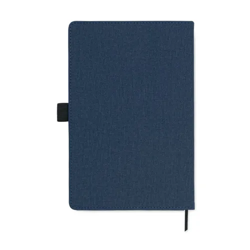 CINCO A5 notebook PU front pocket blue 