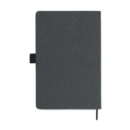 CINCO A5 notebook PU front pocket stone grey 