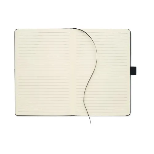 CINCO A5 notebook PU front pocket stone grey 