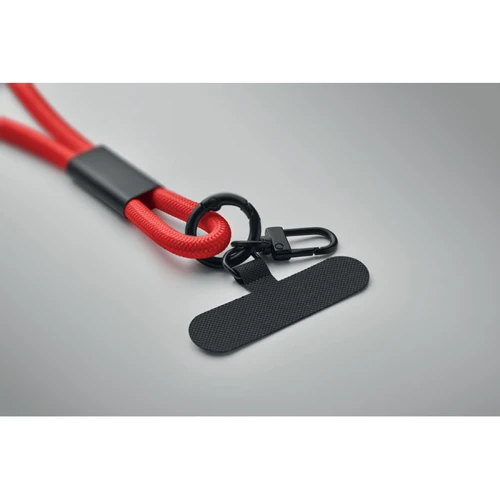 COCHARGE 60W charging and data lanyard red 