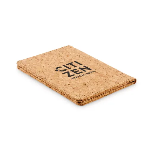CORKPASS Cork passport holder beige 