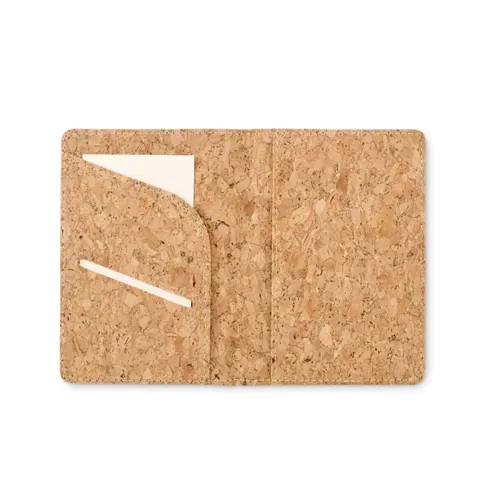 CORKPASS Cork passport holder beige 