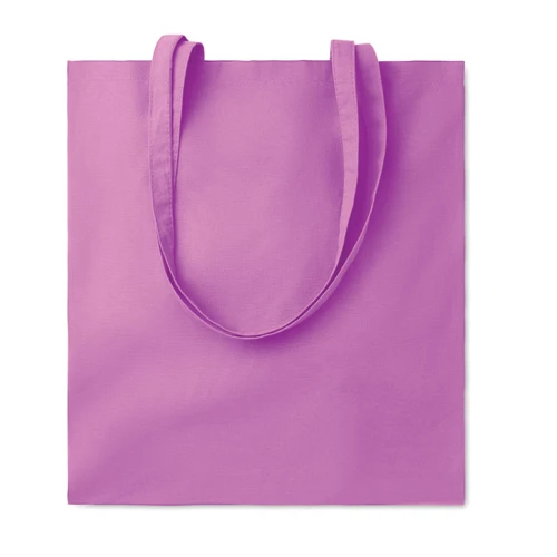 COTTONEL COLOUR + Pamut bevásárlótáska, 140 g Lila 