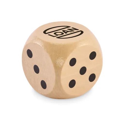 DADO Schima fa dobókocka 5 cm Fa 