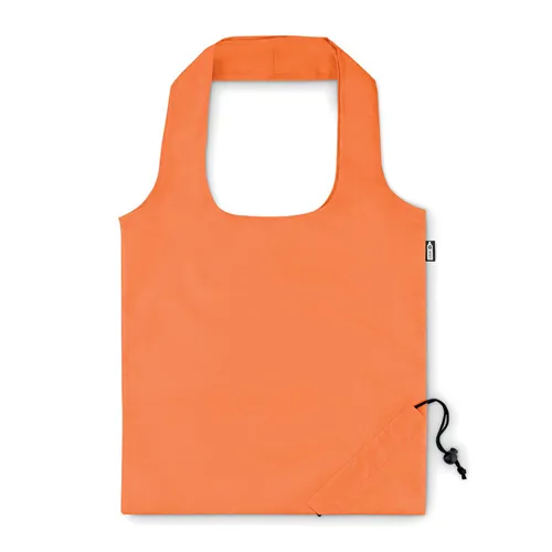 FOLDPET Foldable RPET shopping bag orange 