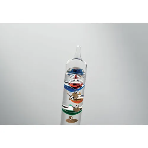 GALI Galileo thermometer glass 28cm transparent 