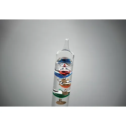 GALI Galileo thermometer glass 28cm transparent 