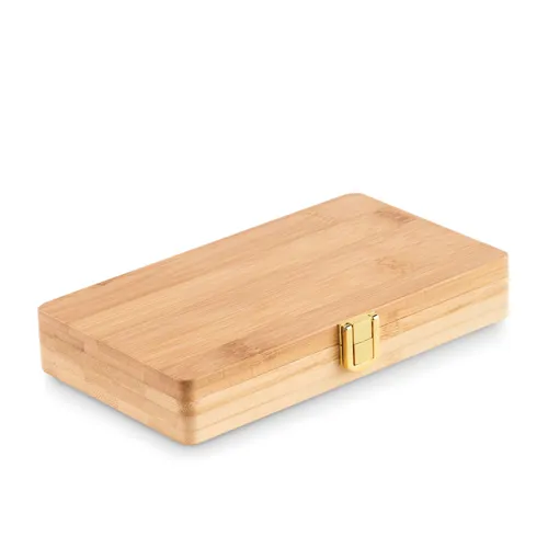 GALLAWAY 21 pcs tool set in bamboo case wood 