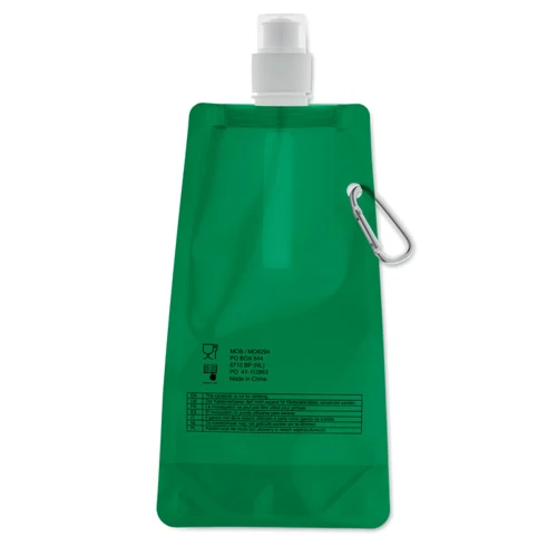 GATES Összehajth. vizes palack 480ml Áttetsző Zöld 