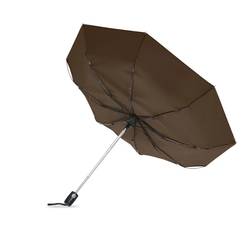 GENTLEMEN Luxe 21inch windproof umbrella brown 