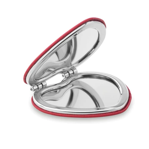 GLOW HEART Heart PU mirror red 