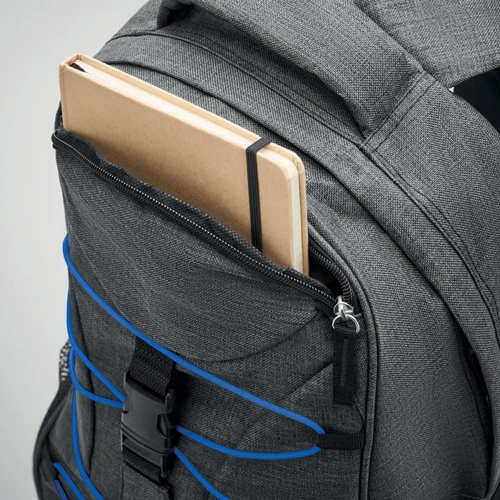 GLOW MONTE LEMA Glow in the dark backpack royal blue 