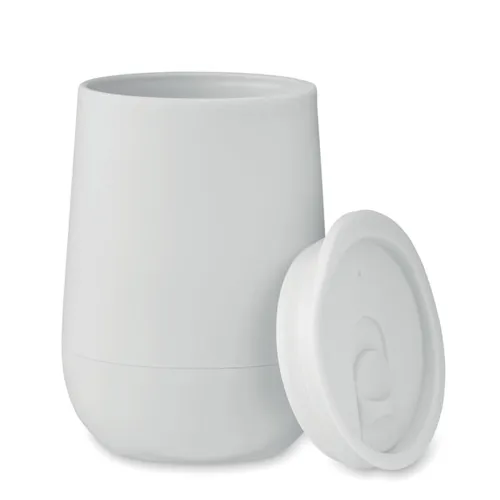 GO PP Double wall tumbler 300 ml white 