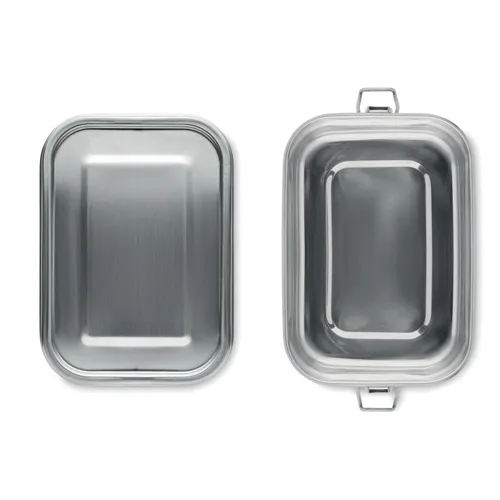 GOBUDDY Lunch box 750mL matt silver 