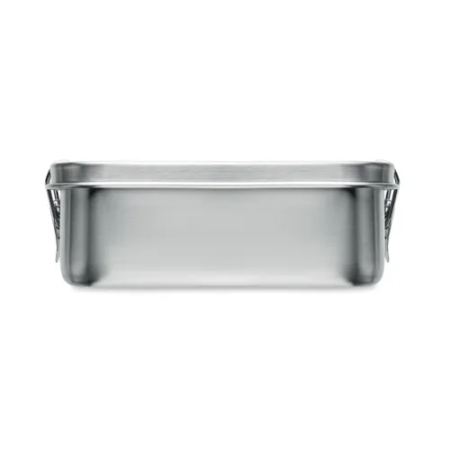 GOBUDDY Lunch box 750mL matt silver 