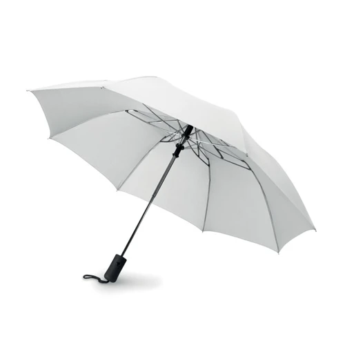 HAARLEM 21 inch foldable  umbrella white 