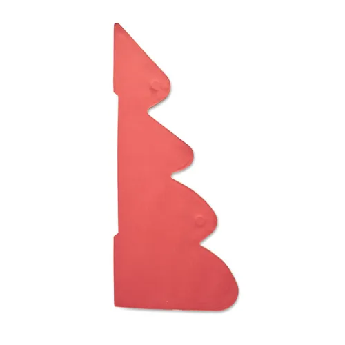 HARMOBIG Paper Xmas tree decoration red 