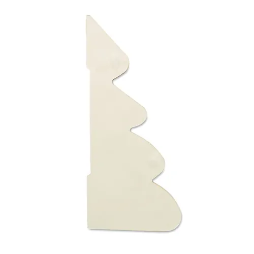 HARMOBIG Papír karácsonyfa dekoráció Bézs 