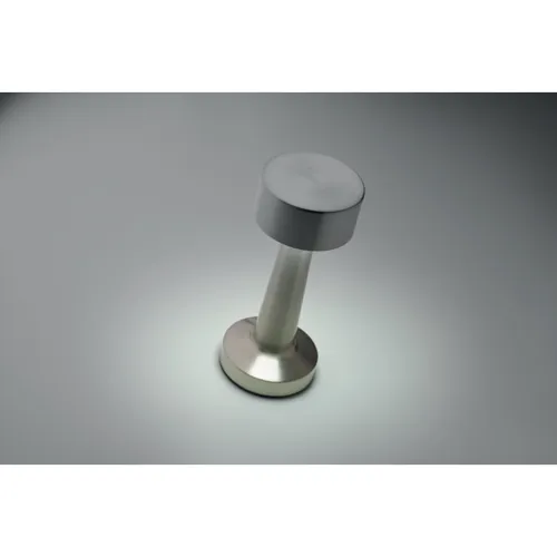 HIERLUZ Rechargeable iron table lamp matt silver 