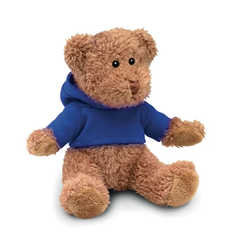 JOHNNY Teddy bear plus with hoodie blue 