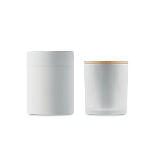 KEOPS SMALL Plant based wax candle 120 gr white 