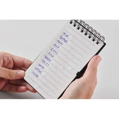 KIT Water repellent notepad black 