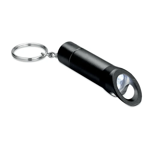 LITOP Metal torch key ring black 