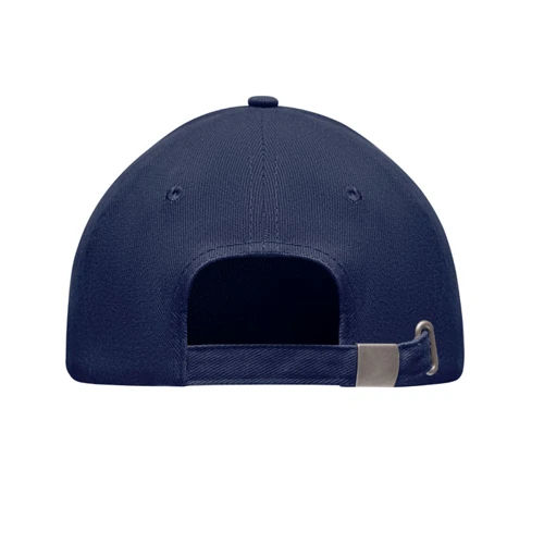 LONG BEACH SINGA 5 panel baseball sapka 260g/m² Kék/Fehér 