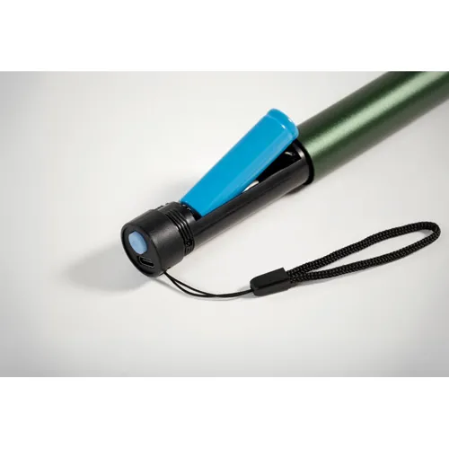 LUME Aluminium torch dark green 