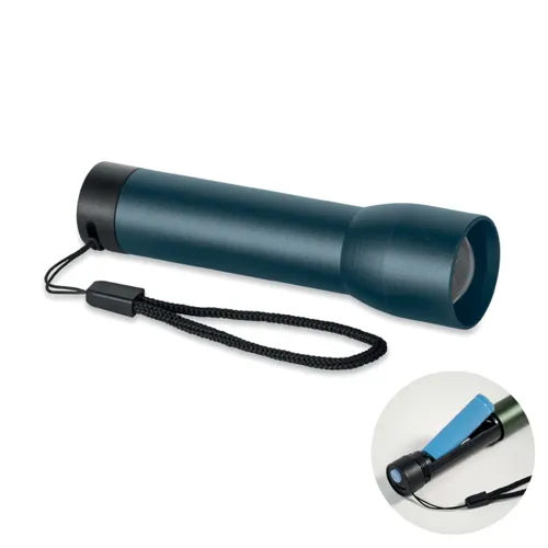 LUMEZO Aluminium rechargeable torch french navy 
