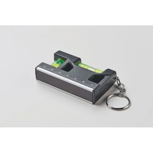 MAGEVEL Magnetic level ABS key ring black 