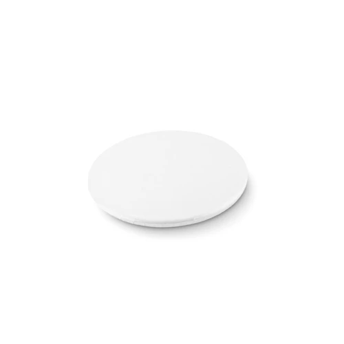 MIRROR Mirror button metal matt silver 